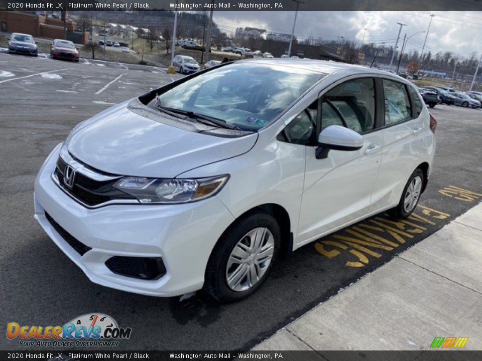 2020 Honda Fit LX Platinum White Pearl / Black Photo #4