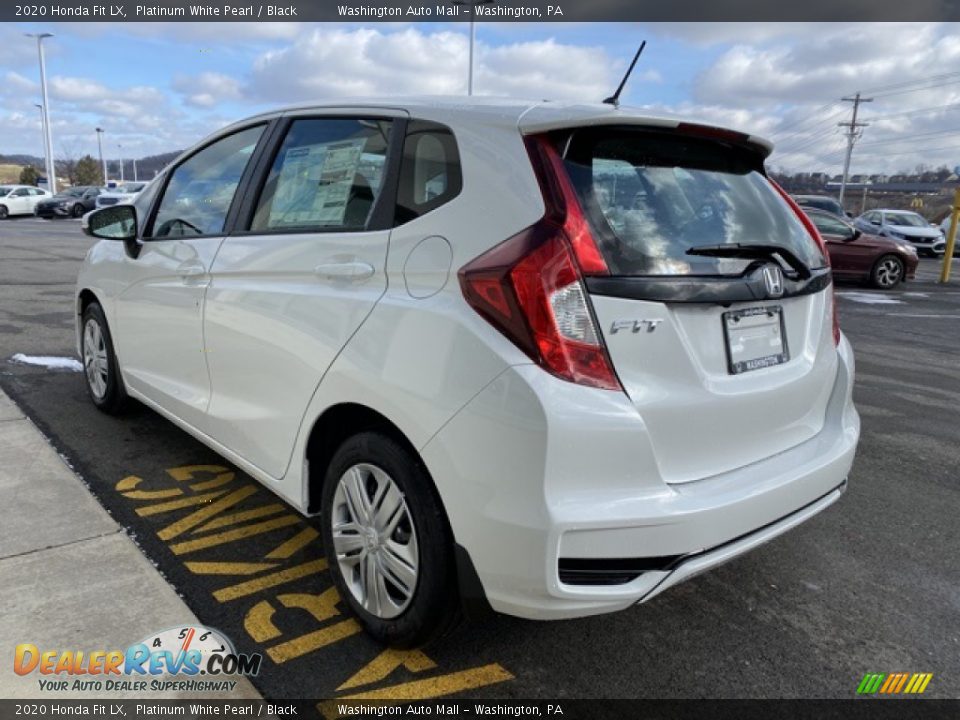 2020 Honda Fit LX Platinum White Pearl / Black Photo #5
