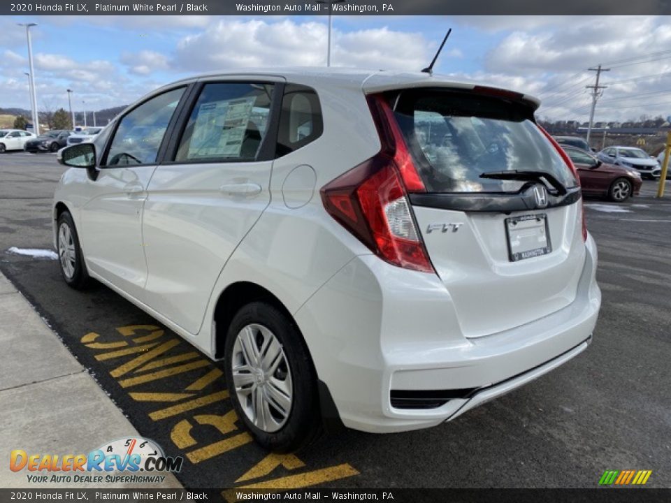 2020 Honda Fit LX Platinum White Pearl / Black Photo #5