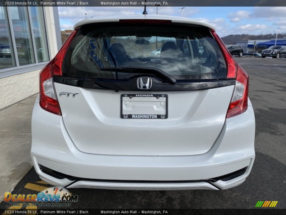 2020 Honda Fit LX Platinum White Pearl / Black Photo #6