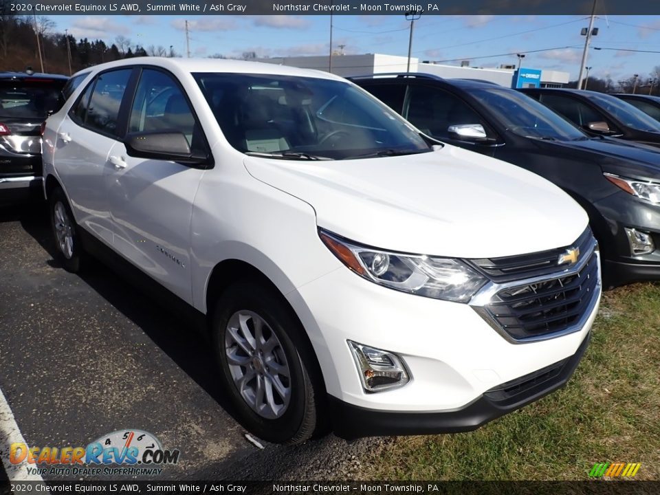 2020 Chevrolet Equinox LS AWD Summit White / Ash Gray Photo #4