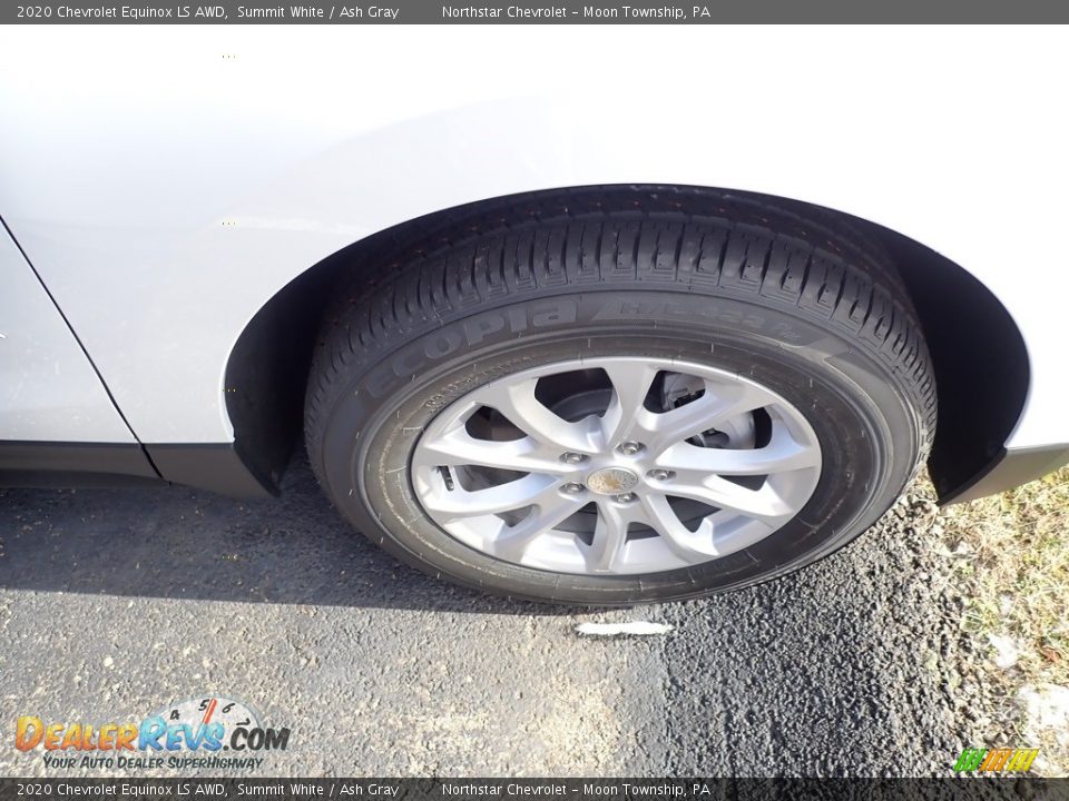 2020 Chevrolet Equinox LS AWD Summit White / Ash Gray Photo #6
