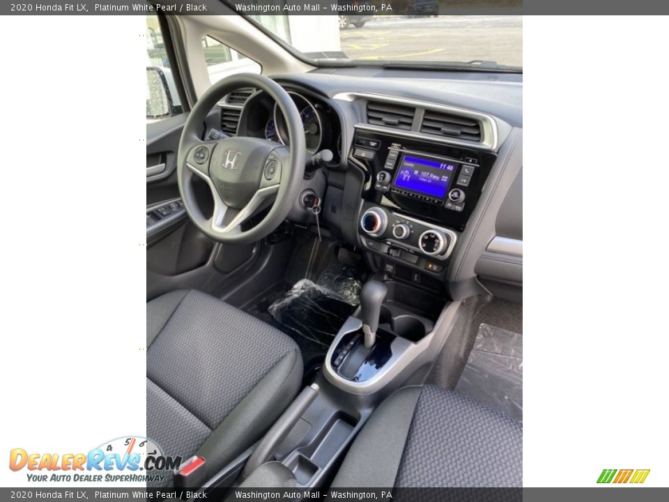 2020 Honda Fit LX Platinum White Pearl / Black Photo #24