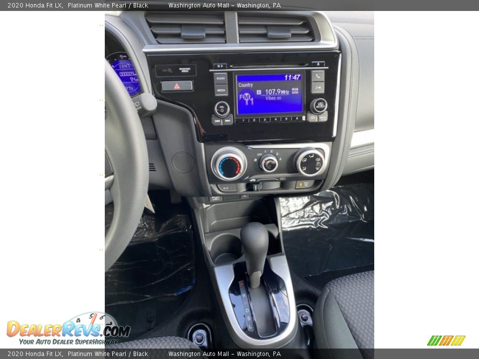 2020 Honda Fit LX Platinum White Pearl / Black Photo #27