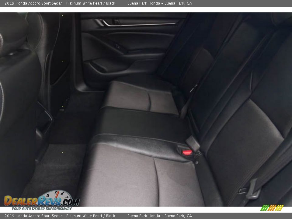 2019 Honda Accord Sport Sedan Platinum White Pearl / Black Photo #4