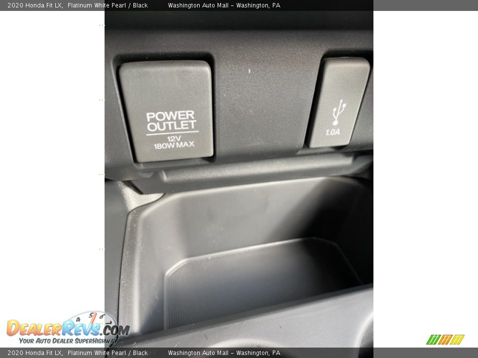 2020 Honda Fit LX Platinum White Pearl / Black Photo #31