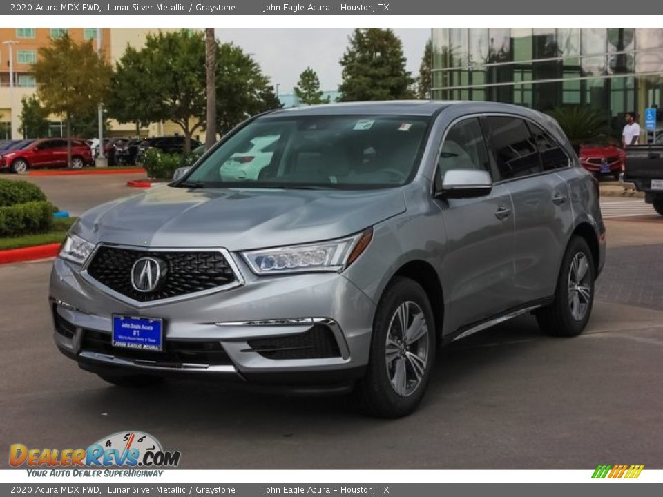 2020 Acura MDX FWD Lunar Silver Metallic / Graystone Photo #3