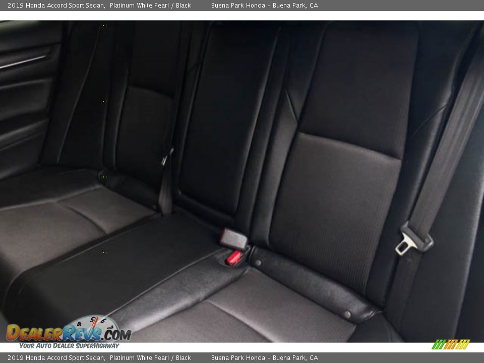 2019 Honda Accord Sport Sedan Platinum White Pearl / Black Photo #19