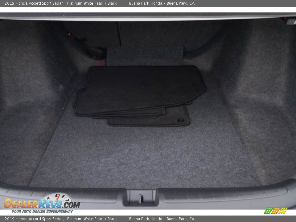 2019 Honda Accord Sport Sedan Platinum White Pearl / Black Photo #20