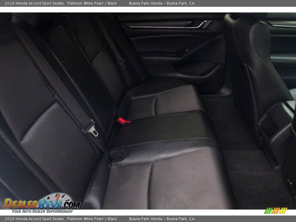 2019 Honda Accord Sport Sedan Platinum White Pearl / Black Photo #21