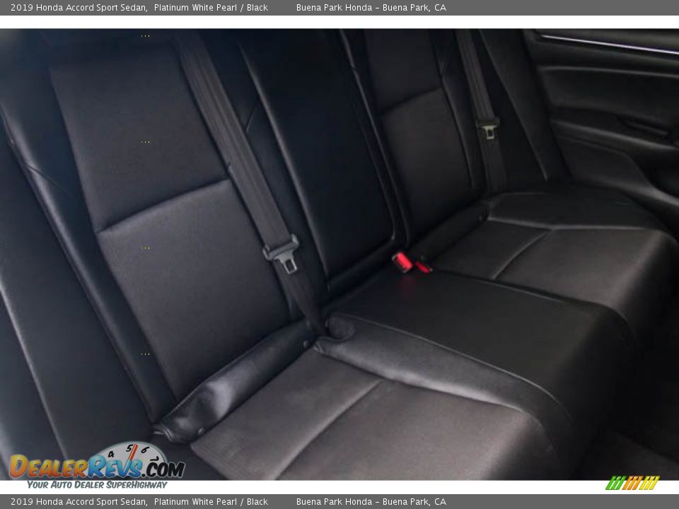 2019 Honda Accord Sport Sedan Platinum White Pearl / Black Photo #22