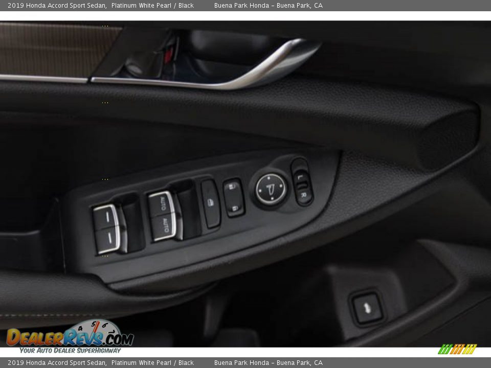 2019 Honda Accord Sport Sedan Platinum White Pearl / Black Photo #29