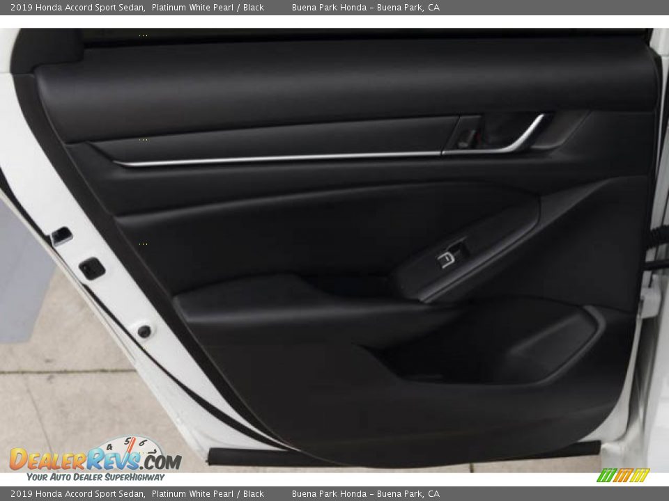 2019 Honda Accord Sport Sedan Platinum White Pearl / Black Photo #30