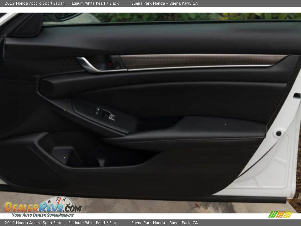 2019 Honda Accord Sport Sedan Platinum White Pearl / Black Photo #32