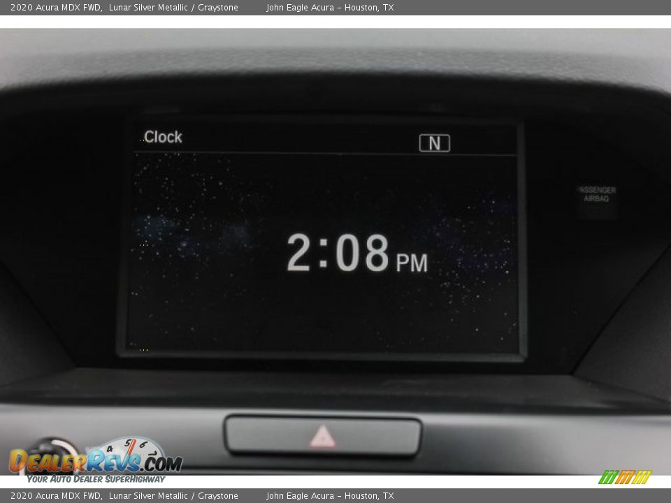 2020 Acura MDX FWD Lunar Silver Metallic / Graystone Photo #25