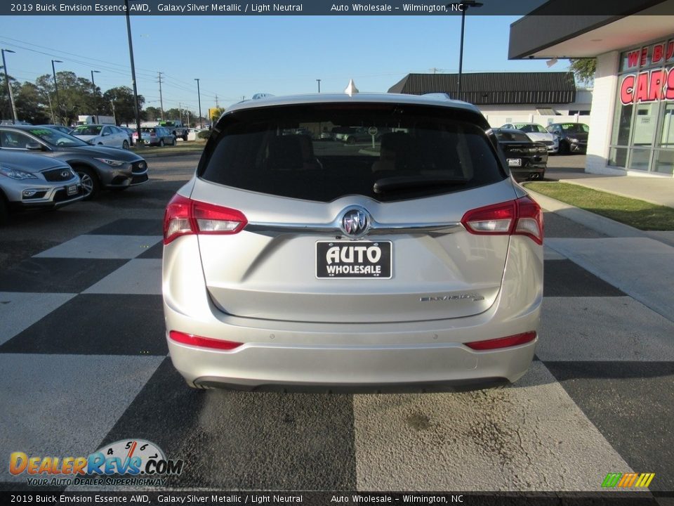 2019 Buick Envision Essence AWD Galaxy Silver Metallic / Light Neutral Photo #4
