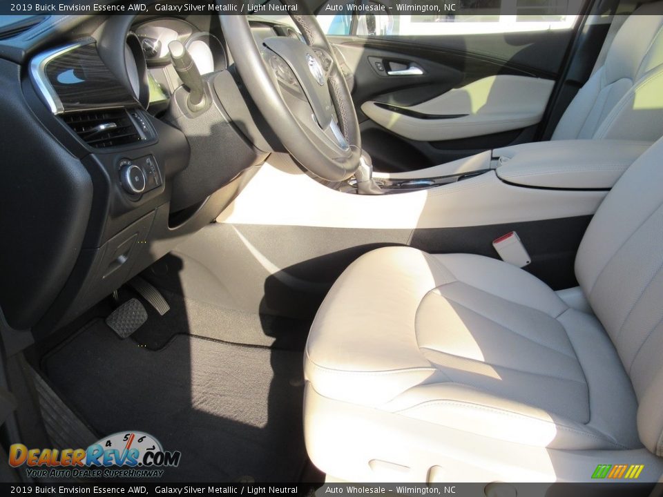 2019 Buick Envision Essence AWD Galaxy Silver Metallic / Light Neutral Photo #10