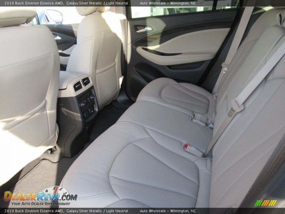 2019 Buick Envision Essence AWD Galaxy Silver Metallic / Light Neutral Photo #11
