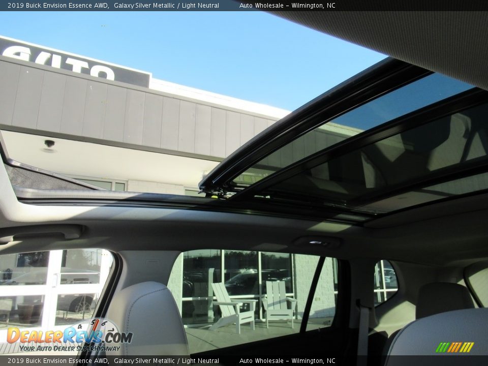 2019 Buick Envision Essence AWD Galaxy Silver Metallic / Light Neutral Photo #14