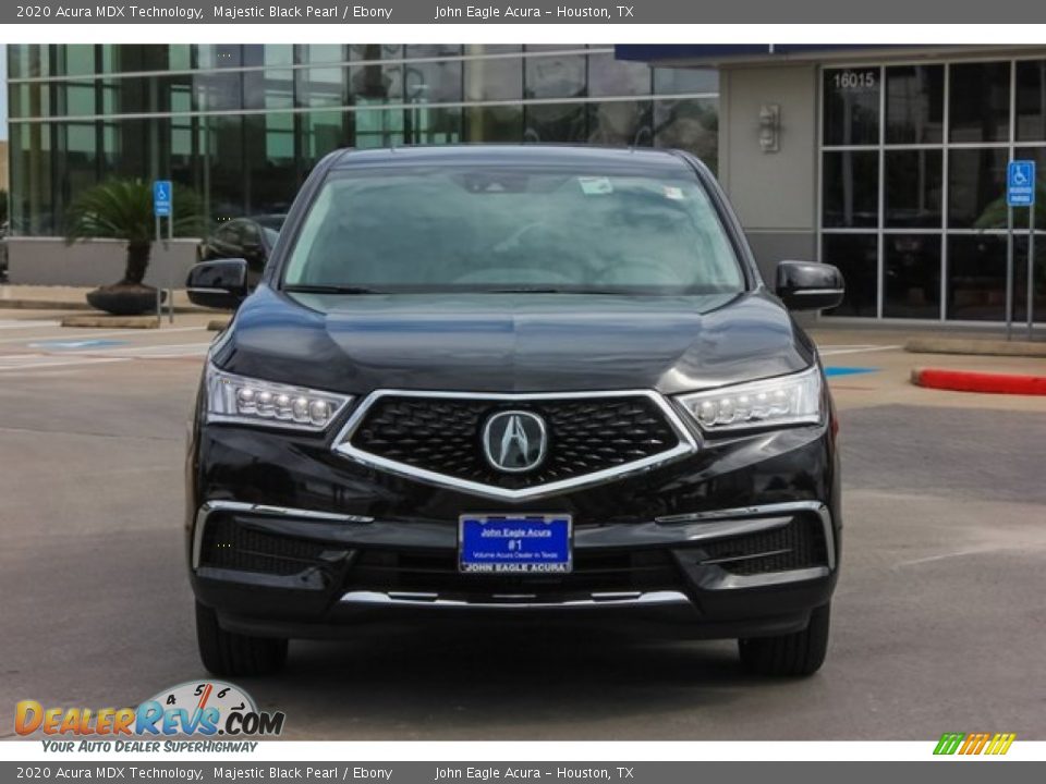 2020 Acura MDX Technology Majestic Black Pearl / Ebony Photo #2