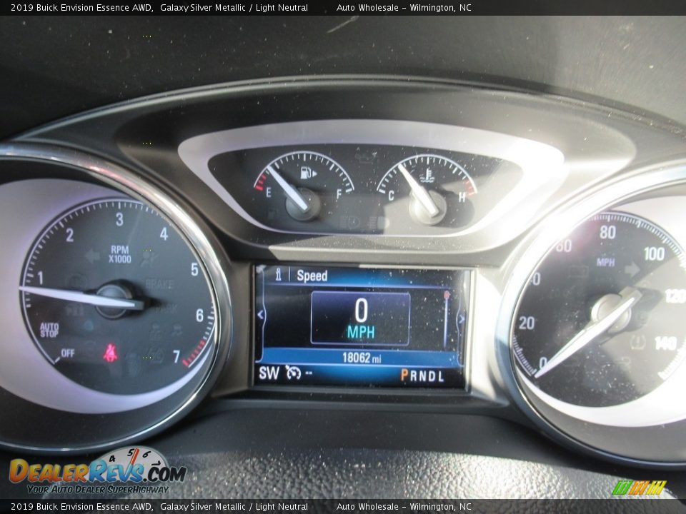 2019 Buick Envision Essence AWD Galaxy Silver Metallic / Light Neutral Photo #16