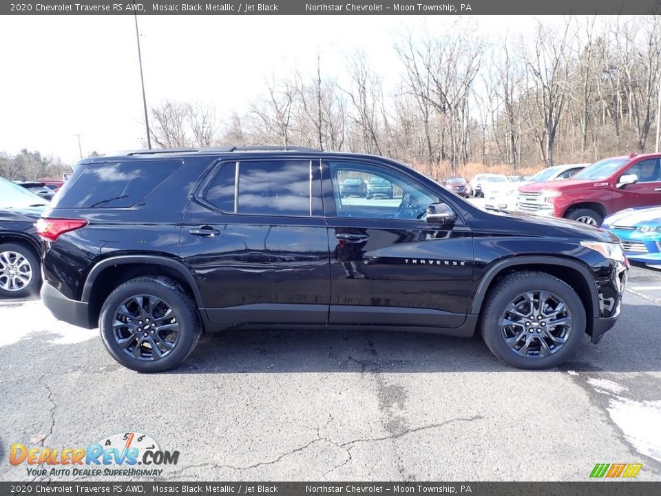 Mosaic Black Metallic 2020 Chevrolet Traverse RS AWD Photo #6