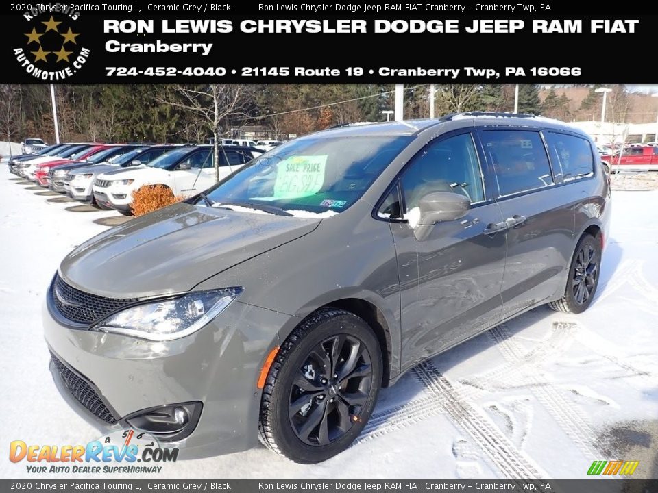 2020 Chrysler Pacifica Touring L Ceramic Grey / Black Photo #1