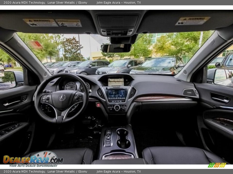 2020 Acura MDX Technology Lunar Silver Metallic / Ebony Photo #9