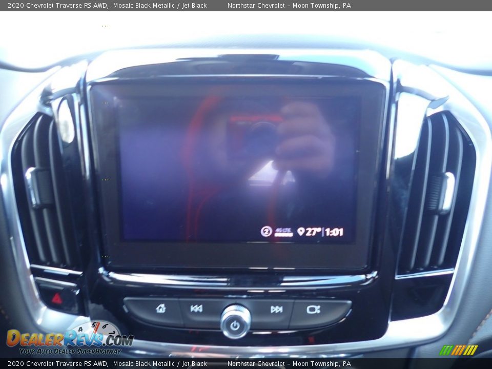 2020 Chevrolet Traverse RS AWD Mosaic Black Metallic / Jet Black Photo #17