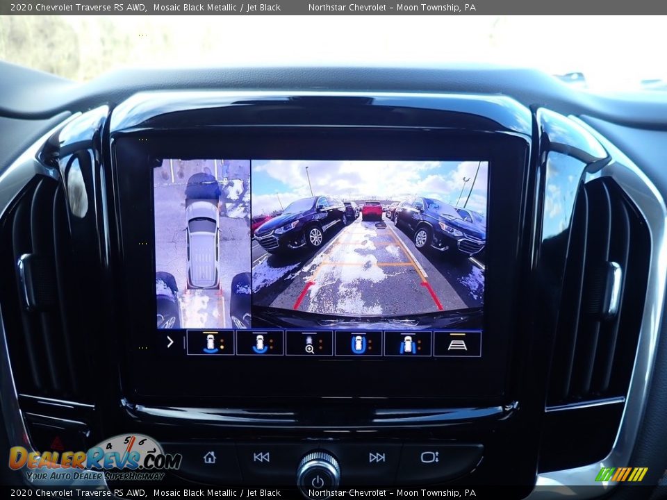 2020 Chevrolet Traverse RS AWD Mosaic Black Metallic / Jet Black Photo #18