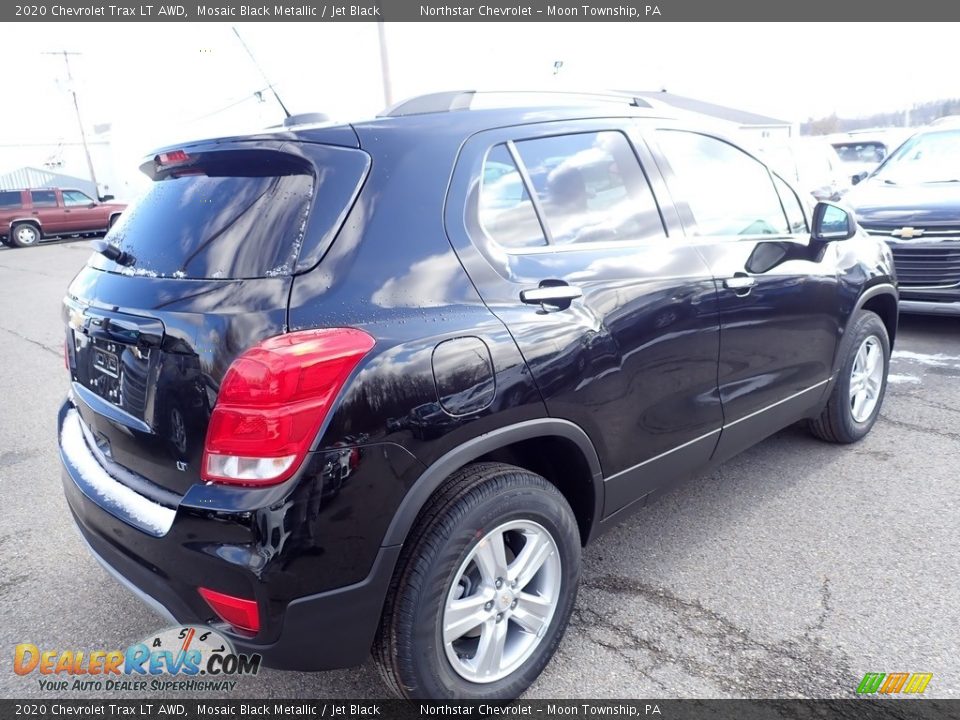 2020 Chevrolet Trax LT AWD Mosaic Black Metallic / Jet Black Photo #4
