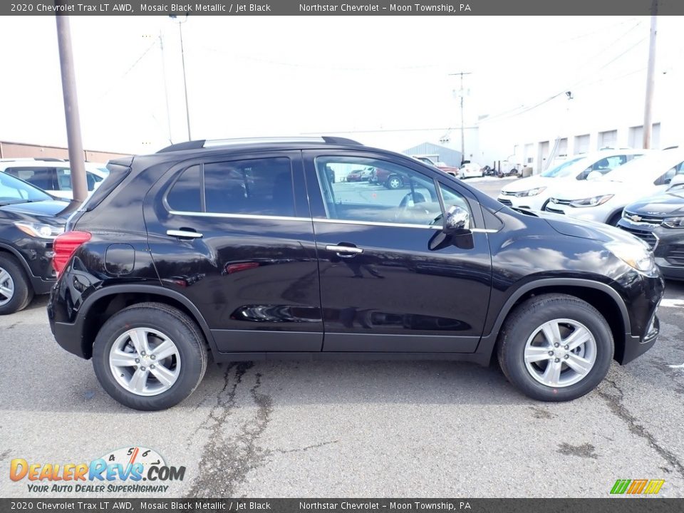2020 Chevrolet Trax LT AWD Mosaic Black Metallic / Jet Black Photo #5