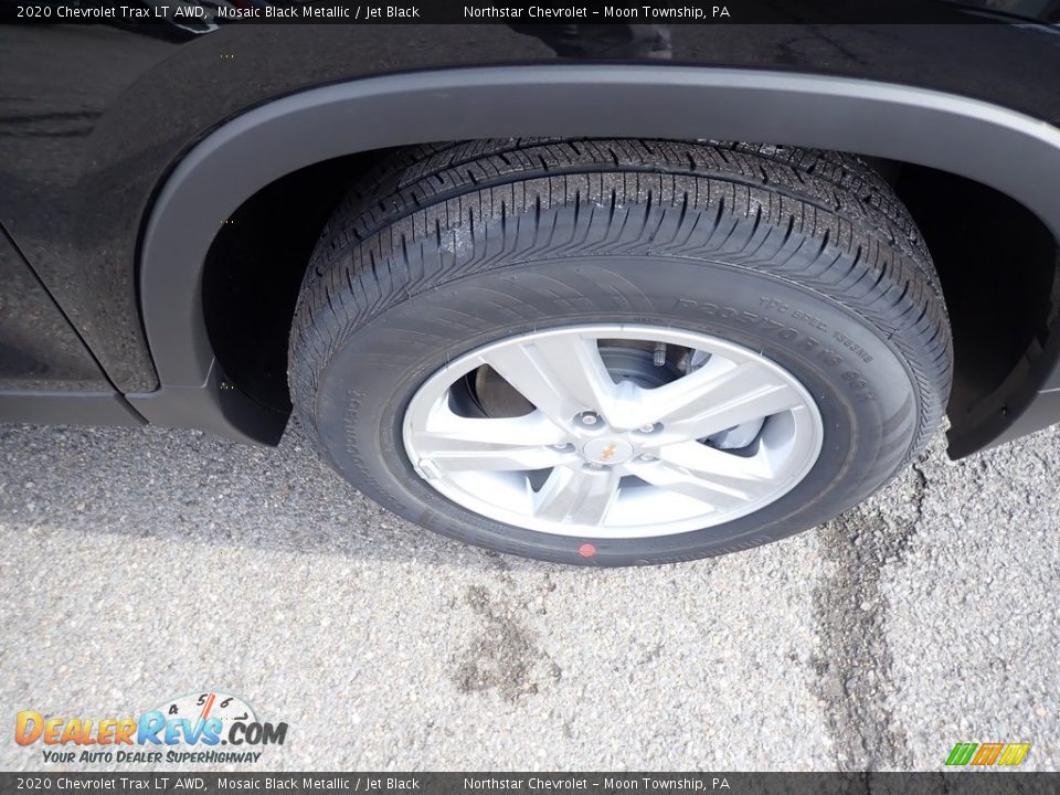 2020 Chevrolet Trax LT AWD Mosaic Black Metallic / Jet Black Photo #8
