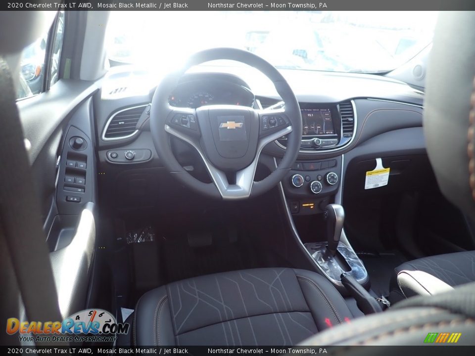 2020 Chevrolet Trax LT AWD Mosaic Black Metallic / Jet Black Photo #12