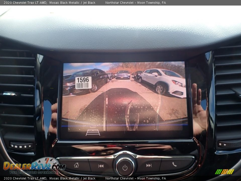2020 Chevrolet Trax LT AWD Mosaic Black Metallic / Jet Black Photo #17