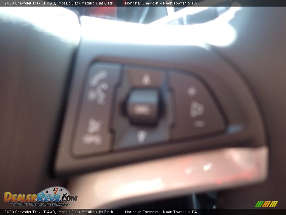2020 Chevrolet Trax LT AWD Mosaic Black Metallic / Jet Black Photo #18