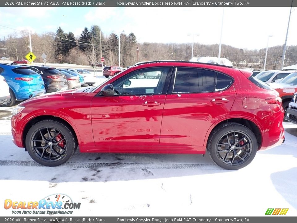 Alfa Rosso (Red) 2020 Alfa Romeo Stelvio AWD Photo #2