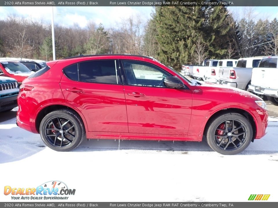 Alfa Rosso (Red) 2020 Alfa Romeo Stelvio AWD Photo #6