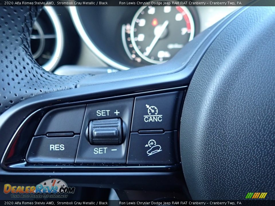 2020 Alfa Romeo Stelvio AWD Steering Wheel Photo #21