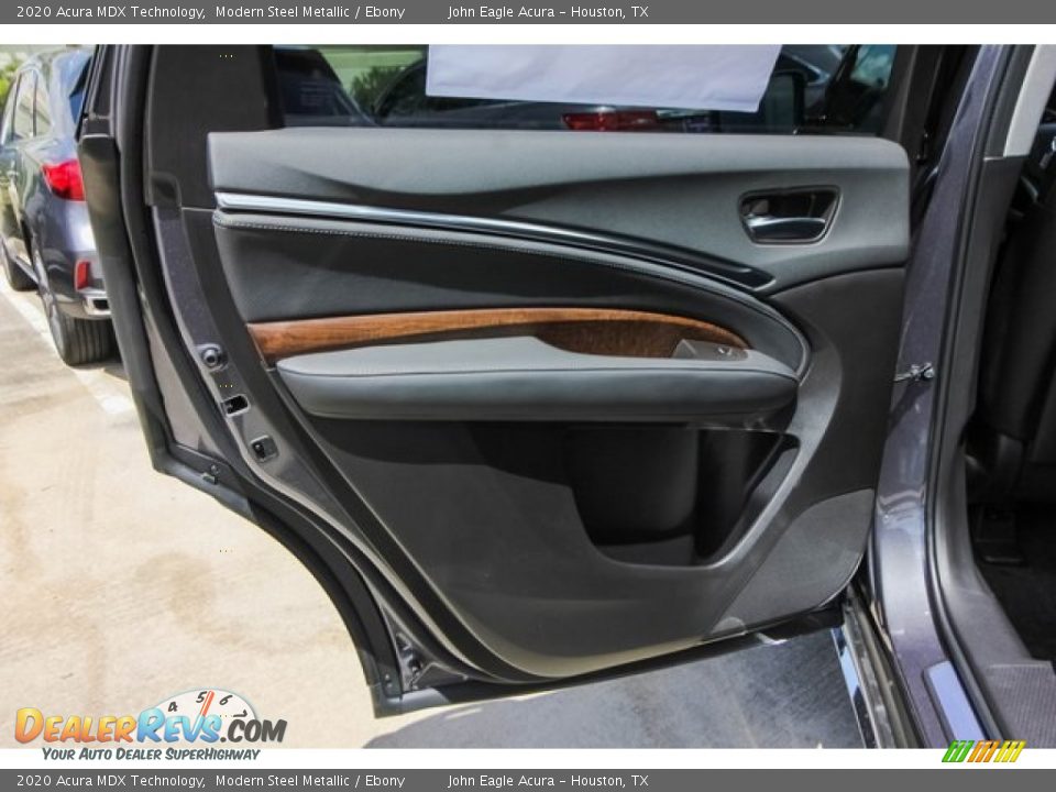 2020 Acura MDX Technology Modern Steel Metallic / Ebony Photo #17