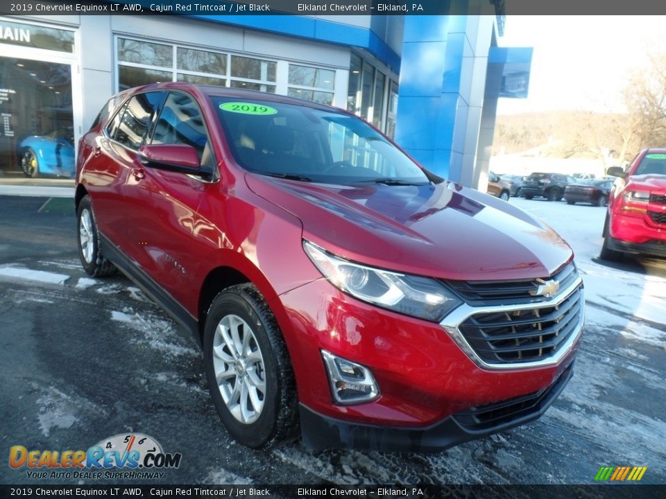 2019 Chevrolet Equinox LT AWD Cajun Red Tintcoat / Jet Black Photo #1