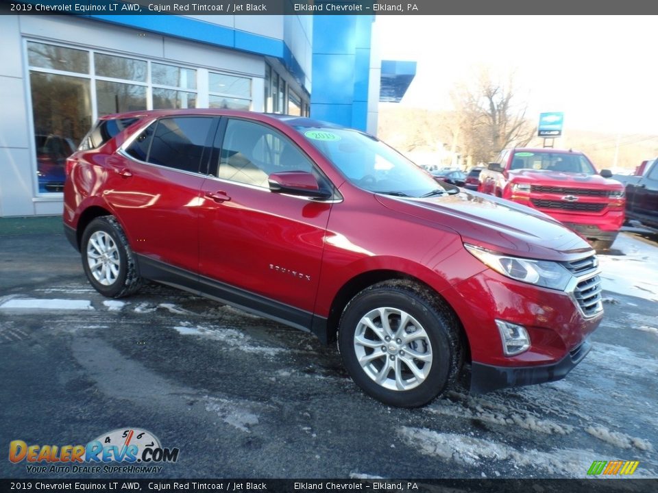 2019 Chevrolet Equinox LT AWD Cajun Red Tintcoat / Jet Black Photo #2