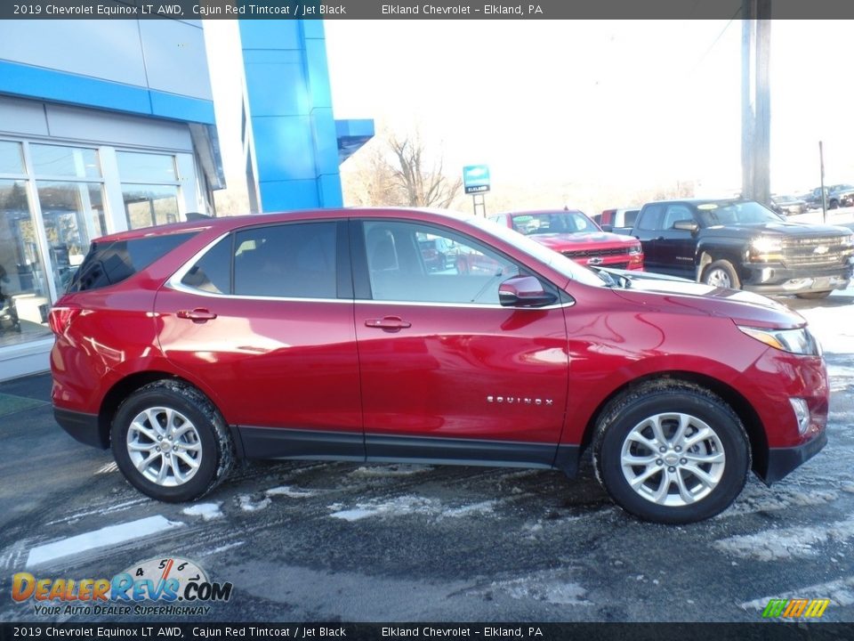 2019 Chevrolet Equinox LT AWD Cajun Red Tintcoat / Jet Black Photo #3