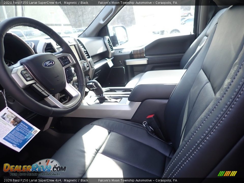 Front Seat of 2020 Ford F150 Lariat SuperCrew 4x4 Photo #11