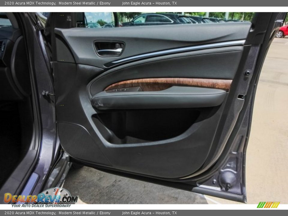 2020 Acura MDX Technology Modern Steel Metallic / Ebony Photo #24