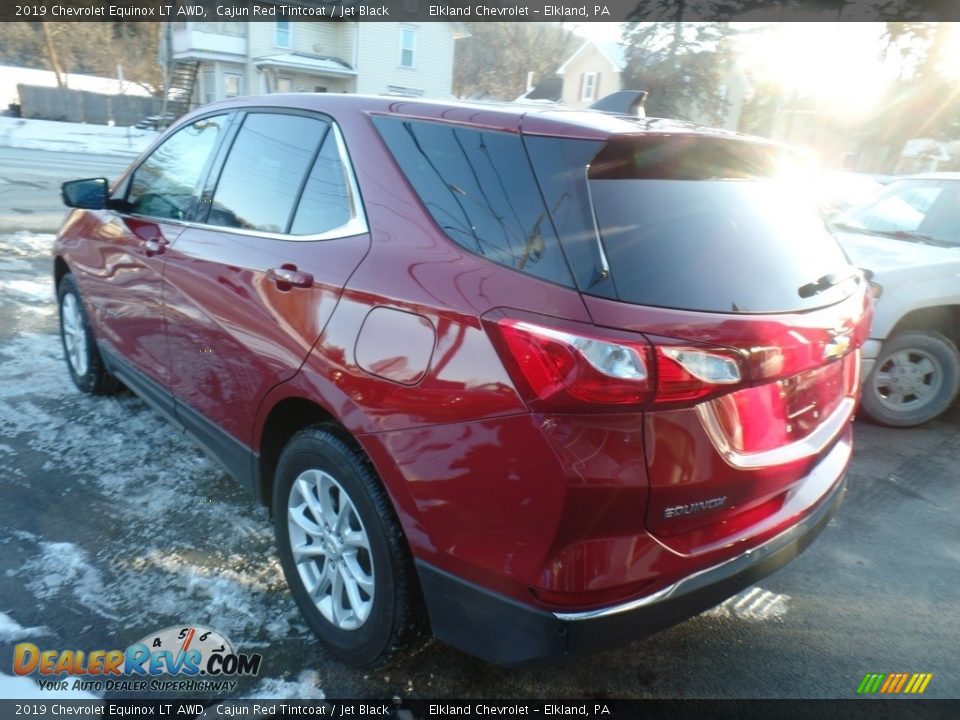 2019 Chevrolet Equinox LT AWD Cajun Red Tintcoat / Jet Black Photo #6