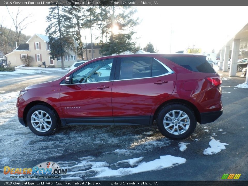 2019 Chevrolet Equinox LT AWD Cajun Red Tintcoat / Jet Black Photo #7