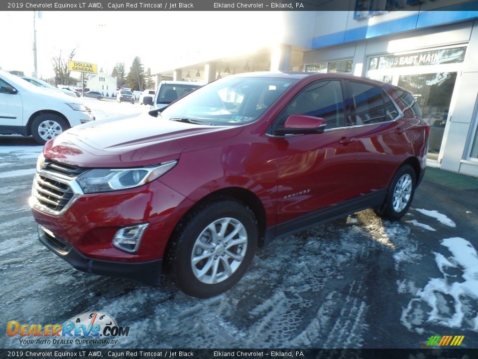 2019 Chevrolet Equinox LT AWD Cajun Red Tintcoat / Jet Black Photo #8