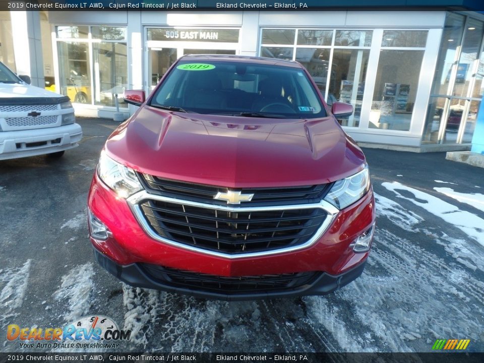 2019 Chevrolet Equinox LT AWD Cajun Red Tintcoat / Jet Black Photo #9