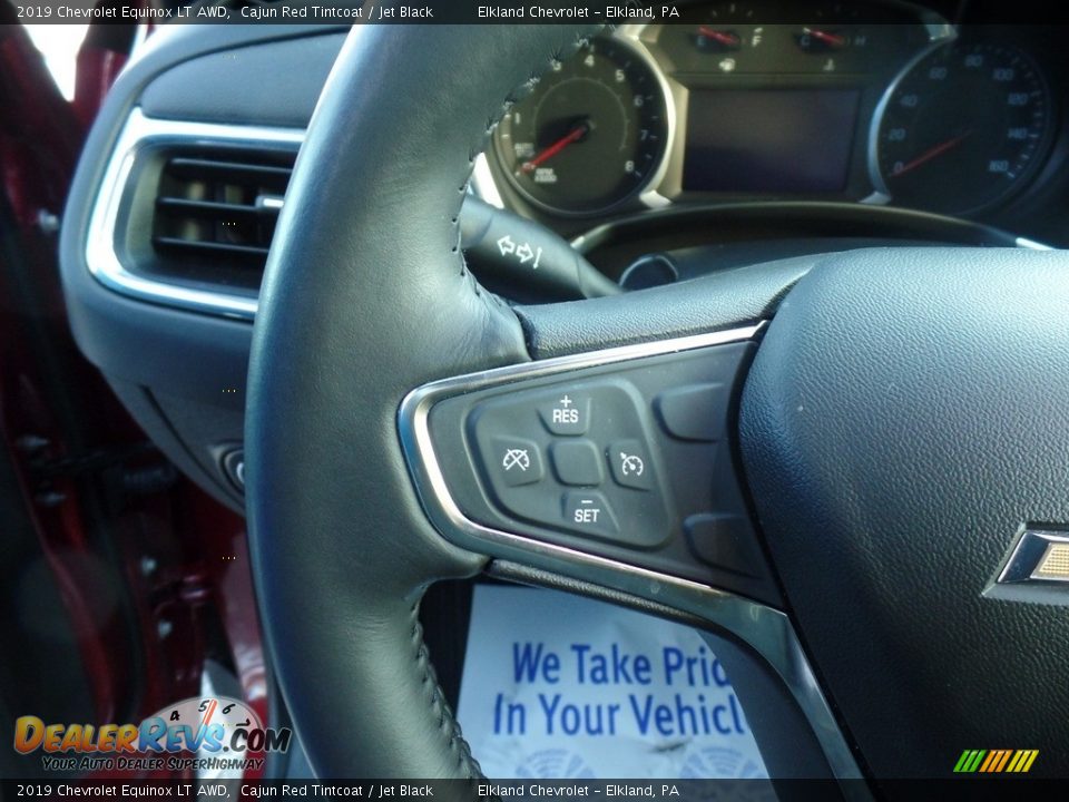 2019 Chevrolet Equinox LT AWD Cajun Red Tintcoat / Jet Black Photo #20